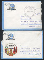 3 Covers Sent Between 1993 And 1994 By An Argentine Soldier Of The UN Protection Force In Croatia, VF Quality! - Autres & Non Classés