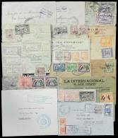 15 Covers Used Between 1939 And 1955, Interesting And Varied Postages And Postmarks, Fine Quality! - Paraguay