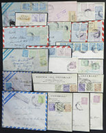 More Than 30 Covers Posted Mainly In The 1950s To Argentina, Interesting Postages And Postal Marks, Most Of Fine To... - Paraguay