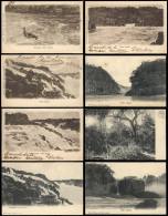 Iguazú Waterfalls, 8 Old And Fantastic Postcards, Very Good Views, Excellent Quality! - Paraguay