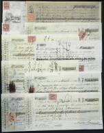 29 Documents Of Years 1880/1889 Approximately, All With Interesting Revenue Stamps, General Quality Is VF, Very... - Perú