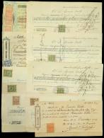 More Than 90 Receipts Of 1904/1907 With Revenue Stamps Of The Compañía Nacional De... - Perù