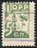 Cinderella For Airmail "LOPP", Value 5Gr., Used, VF Quality! - Altri & Non Classificati