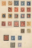 Album Page With 26 Stamps Between Sc.37 And 51, General Quality Is Fine To VF, Scott Catalog Value US$1,300+ - Otros & Sin Clasificación