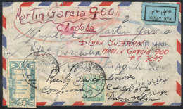 Airmail Cover Sent To Córdoba (Argentina) On 1/NO/1949, The Address Was Not Very Neat (difficult To Read),... - Syrië