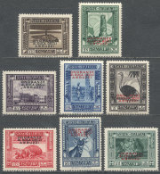 Sc.156/163, 1934 Abruzzi Issue, Cmpl. Set Of 8 Values, Mint Lightly Hinged, VF Quality! - Somalië