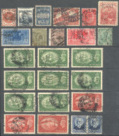 PERFINS: Lot Of Stamps With Varied Commercial Perfins, Most Of Fine Quality! - Otros & Sin Clasificación