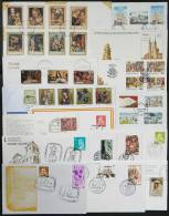 TOPIC RELIGION / ART: 27 FDCs, Covers With Special Postmarks, Cards Etc., Very Nice Group. - Otros & Sin Clasificación