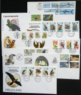 16 Very Thematic FDC Covers With Stamps Of South African Republics And Territories: Venda, Swaziland, Ciskei, Etc.,... - Otros & Sin Clasificación