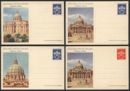 4 Postal Cards With Different Illustrations Of Churches, Excellent Quality! - Autres & Non Classés