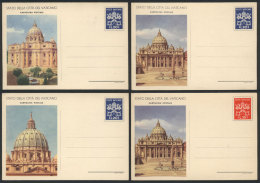 4 Postal Cards With Different Illustrations Of Churches, Excellent Quality! - Otros & Sin Clasificación