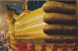 Reclining Buddha At Wat Po Bangkok Thailand.  S-3234 - Bouddhisme