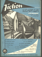 FICTION N° 25 Décembre 1955 Revue Littéraire De L'étrange Fantastique Et Science Fiction -  R ABERNATHY, Y DARTOIS Etc - Other & Unclassified