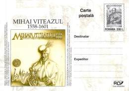 ROMANIA 02  Mihai Viteazul  1558 - 1601  Auflage 5.000  Cod  046/2004 - Romania
