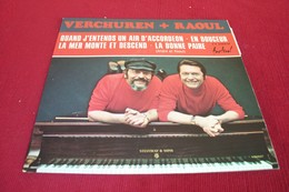 ANDRE  VERCHUREN  ET RAOUL DE GODEWARSVELDE  °° QUAND J'ENTENDS UN AIR D'ACCORDEON  + 3 TITRES - Instrumentaal