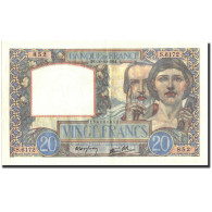 Billet, France, 20 Francs, 20 F 1939-1942 ''Science Et Travail'', 1941 - 20 F 1939-1942 ''Science Et Travail''