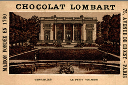 Chromos     VERSAILLES LE PETIT TRIANON - Lombart