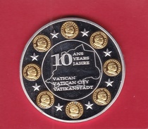 France Médaille 10e Anniversaire De L'Euro - Otros