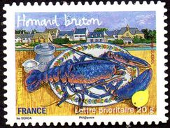 France Autoadhésif ** N°  439 - Saveur Des Régions - Bretagne - Le Homard Breton - Neufs