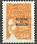 St.Pierre Et Miquelon : Marianne Du 14 Juillet N° 767 .0,64&euro; .Oblitéré. - Used Stamps