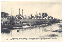 Cpa Liban / Syrie - Damas - Vue Générale De La Mosquée Du Sultan Selim Et La Barrada - Syrie