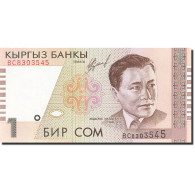 Billet, KYRGYZSTAN, 1 Som, 2000, 1999, KM:15, NEUF - Kirghizistan
