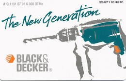GERMANY  O 1131 95 Black & Decker -Auflage 6300 - Unbenutzt - O-Series : Customers Sets