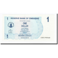 Billet, Zimbabwe, 1 Dollar, 2006-08-01, KM:37, NEUF - Zimbabwe