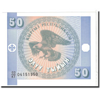 Billet, KYRGYZSTAN, 50 Tyiyn, 1993, Undated, KM:3, NEUF - Kirghizistan