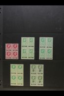 ISLE OF MAN REVENUE STAMPS 1960 6d, 1s, 2s6d And 10s, Plus 1961 2s On 2s (Barefoot 62, 63, 65, 67 And 72), In... - Altri & Non Classificati