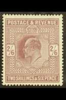 1911-13 2s6d Dull Reddish- Purple Somerset House Printing, SG 316, Very Lightly Hinged Mint. For More Images,... - Non Classés