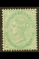 1873-80 1s Green, Plate 13, Wmk Spray, SG 150, Unused, Cat.£650. For More Images, Please Visit... - Sonstige & Ohne Zuordnung