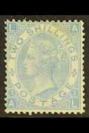 1867-80 2s Pale Blue, Wmk Spray, SG 118, Unused, Cat.£5000. For More Images, Please Visit... - Autres & Non Classés