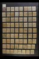 PERFINS 1880's-1970's Interesting Collection Of Used Stamps With Various Commercial Perfins Presented On Stock... - Altri & Non Classificati