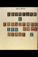 1840-1949 INCREDIBLE OLD COLLECTION An Ancient Queen Victoria To King George VI Mostly Used Collection On Old... - Autres & Non Classés
