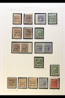 PETLYURA DIRECTORATE 1920 (Aug) FIELD POST Stamps, A Beautiful Collection Of These Imperforate Stamps With... - Ucrania