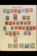 1913-35 USED COLLECTION We Note 1913-23 Values To 5s, 1915 & 1916 Red Cross Overprints, 1917-18 Most War Tax... - Trinidad En Tobago (...-1961)