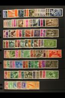 GUINEA 1943-59 Fine Mint (largely Nhm From 1954) Collection On Printed Pages, Largely Complete Incl. 1943... - Other & Unclassified