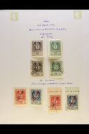1936 1st National Philatelic Exhibition, Imperf Postage And Airmail Set, SG 817/820,  Both Very Fine Mint And... - Autres & Non Classés