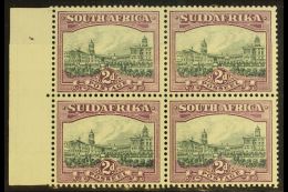 UNION VARIETY 1930-44 2d Slate-grey & Lilac, Watermark Inverted, JOINED PAPER VARIETY In A Block Of 4 (join On... - Non Classés
