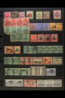 CUSTOMS DUTY REVENUES Stamps Overprinted "CUSTOMS DUTY" Or "DOUANE." Incl. Cape 1d, 2d & 6d, Natal 2d,... - Sin Clasificación