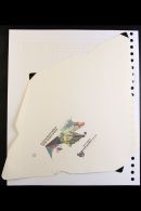 1980's ENVELOPE ILLUSTRATIONS Range Of PROGRESSIVE COLOR PROOFS Including South African English Authors, Sport In... - Sin Clasificación