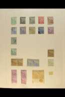 OLD-TIME MINT & USED COLLECTION 1884-1909 With Strength In KEVII Issues, We See CAPE With Useful Watermark... - Non Classés