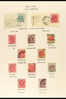 NATAL INTERPROVINCIALS A Collection Of Natal Stamps Used 1910-12 In Natal, Transvaal And Cape, Clear To Fine... - Non Classés