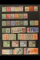 1903-60 ALL DIFFERENT FINE MINT COLLECTION Includes 1903 Opts On India QV (at Top) To 8a, QV (at Bottom) To 1r,... - Somaliland (Protectoraat ...-1959)