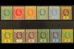 1907-12 Wmk Crown CA Set Complete To 5s, SG 99/110, Very Fine Mint (12 Stamps) For More Images, Please Visit... - Sierra Leona (...-1960)