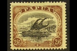 1907 2s 6d Black And Chocolate, Large Papua, Wmk Sideways, SG 48, Very Fine And Fresh Mint. For More Images,... - Papoea-Nieuw-Guinea