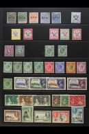 1890-1951 MINT COLLECTION On A Pair Of Stock Pages. Ranges Includes QV To 6d, KEVII To 4d, KGV To 1s (Jubilee... - Nyasaland (1907-1953)