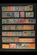 1925-63 USED COLLECTION Clean Looking Lot, With 1925-9 KGV Defins Complete To 5s, Plus 20s (indistinct Cancel,... - Northern Rhodesia (...-1963)