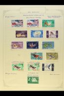 ENGLISH: 1949-80 FINE USED COLLECTION A Lovely Collection Written Up On Pages, Incl. 1953 Set, 1957 Set, 1963-67... - Other & Unclassified